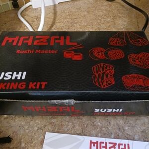 Sushi Master Making Kit - Black and Red